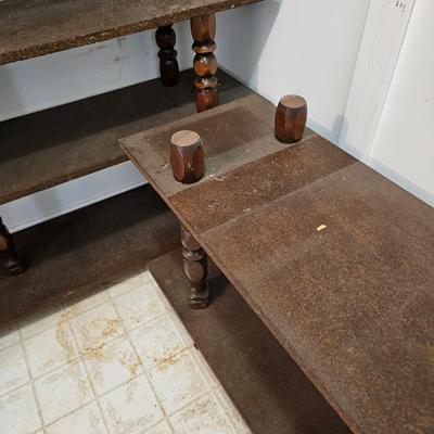 Two Sets of Wood Shelves (L-JS)