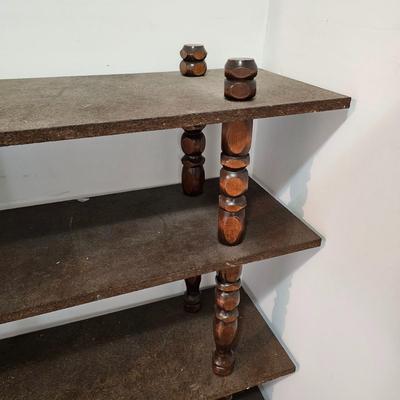 Two Sets of Wood Shelves (L-JS)