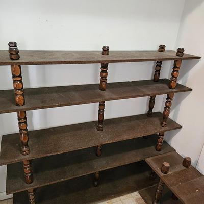 Two Sets of Wood Shelves (L-JS)