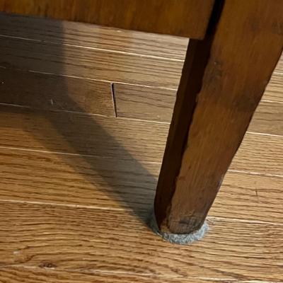 Tall Antique Wooden Cabinet With Key (PS-RG)