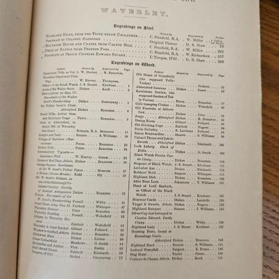 Scott's Waverley Novels 12 volumes 1842