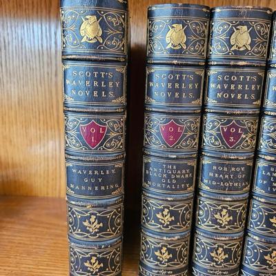 Scott's Waverley Novels 12 volumes 1842