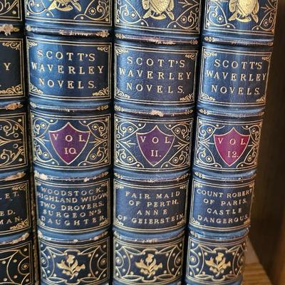 Scott's Waverley Novels 12 volumes 1842