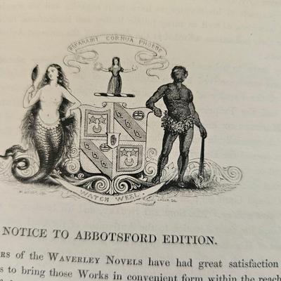 Scott's Waverley Novels 12 volumes 1842