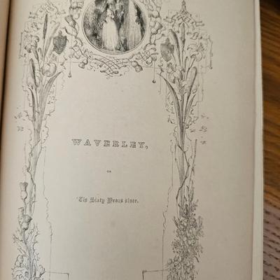 Scott's Waverley Novels 12 volumes 1842