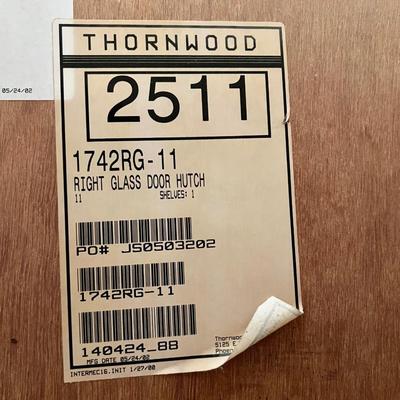 THORNWOOD ~ Solid Oak Lighted Adjustable Office Desk