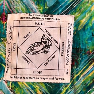 Wooden Quilt Rack & Handmade Quilt (PS-RG)