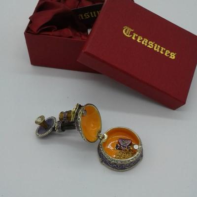 Bridgman Antique Phone Trinket Box and Pendant
