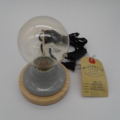Mercantile design tabletop edison cheap lamp