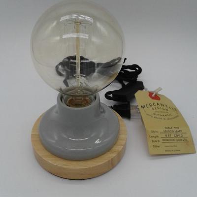 Mercantile Design Table Top Edison Lamp
