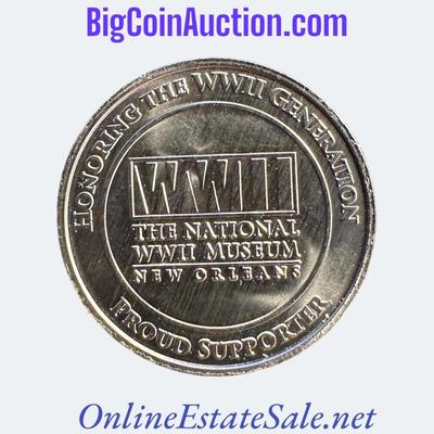 MEMORIAL DAY 2021 WWII NATIONAL MUSEUM COMMEMORATIVE COIN