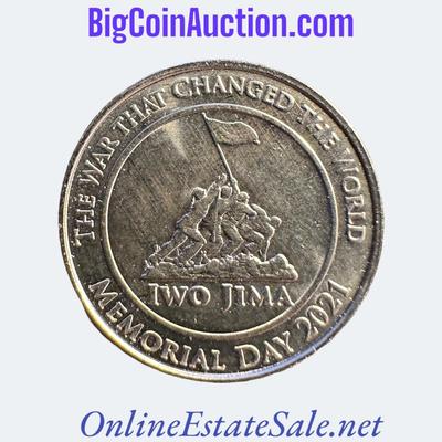 MEMORIAL DAY 2021 WWII NATIONAL MUSEUM COMMEMORATIVE COIN