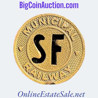 SAN FRANCISCO RAILWAY FARE TOKEN