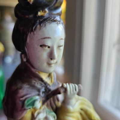 Antique porcelain Asian Figurine