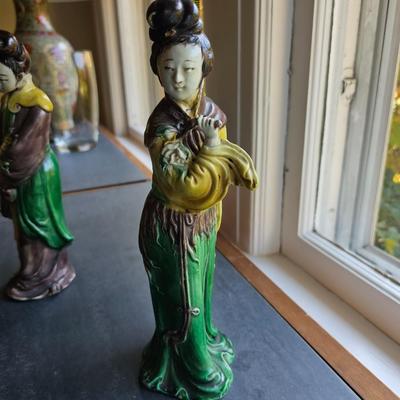 Antique porcelain Asian Figurine