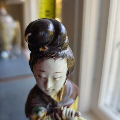 Antique porcelain Asian Figurine