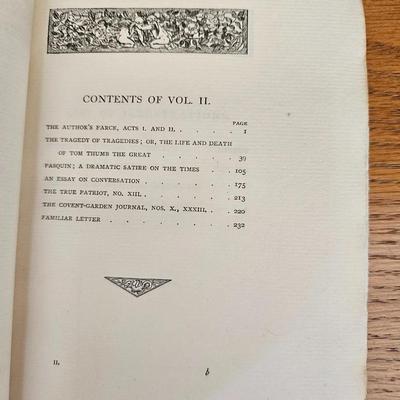 The Works of Henry Fielding 12 volumes 1893