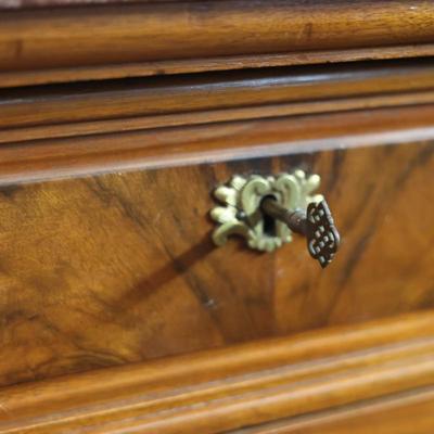 Wooden Cabinet W/ Granite Top