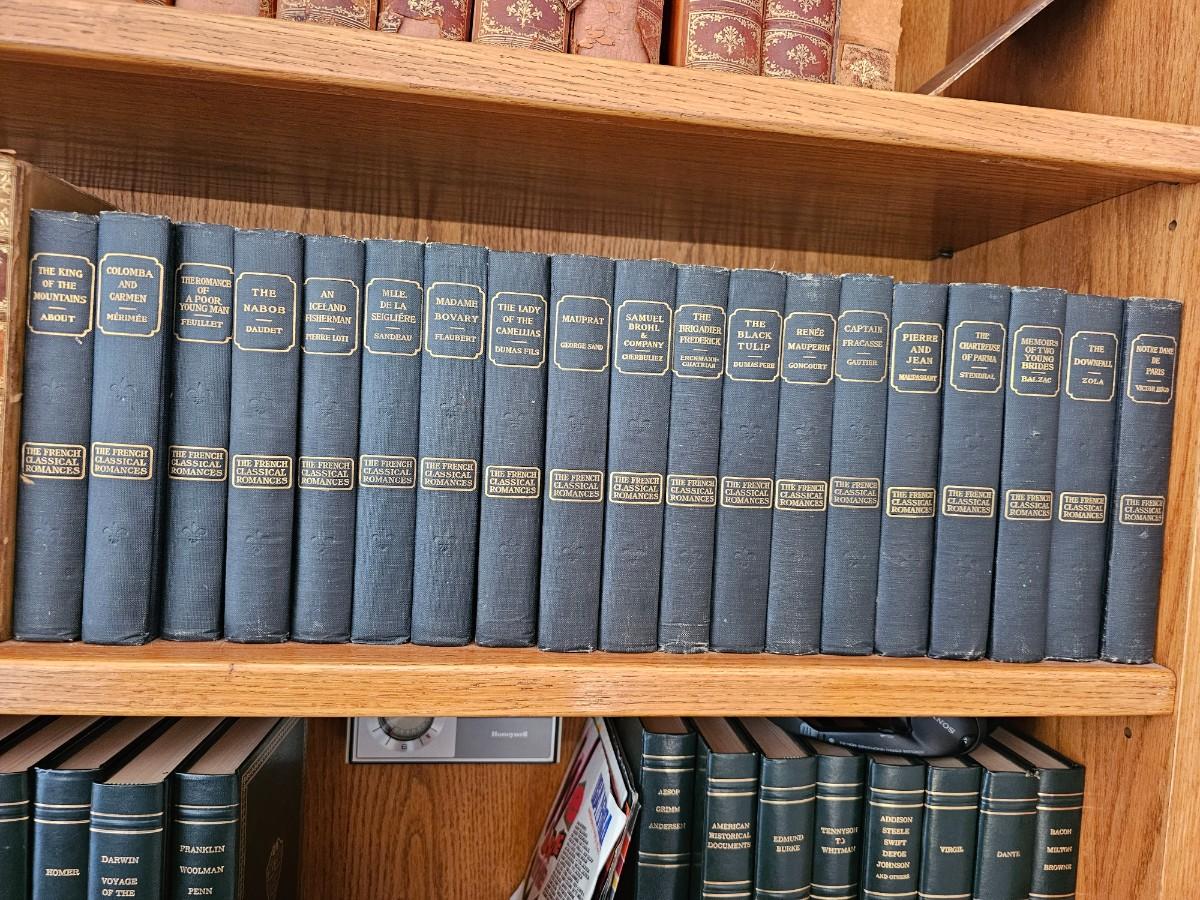 Antique The French Classical Romances Books 19 volumes 1901