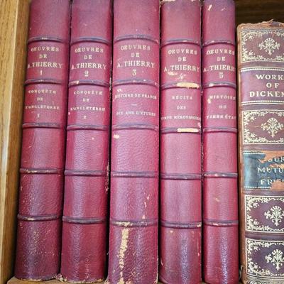 Oevres de A. Theirry Books 1865 5 volumes