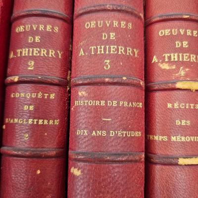 Oevres de A. Theirry Books 1865 5 volumes