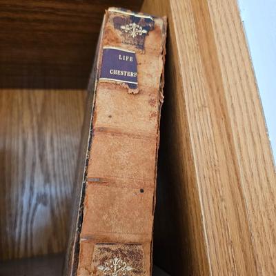 Antique Book: The Life of Philip Dormer Fourth Earl of Chesterfield