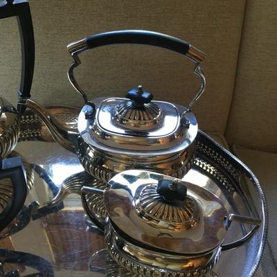 Sheffield tea and coffee set