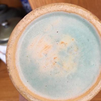 Roseville handled vase