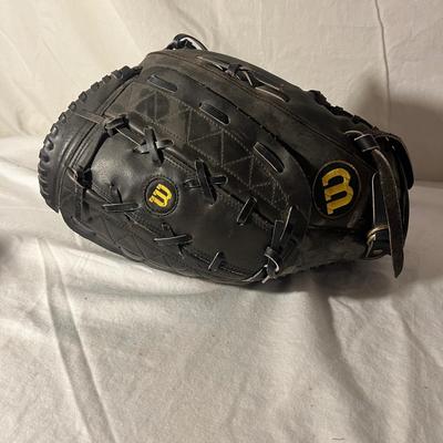 Wilson Baseball Bat & Gloves (LR-MG)