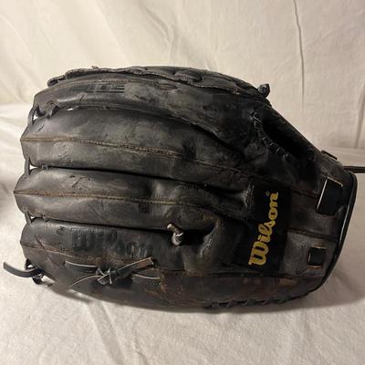 Wilson Baseball Bat & Gloves (LR-MG)