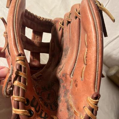 Wilson Baseball Bat & Gloves (LR-MG)