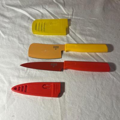 Kuhn Rikon Knives, Anchor Hocking Nesting Bowls, Lovely Table Linens, & More (LR-MG)