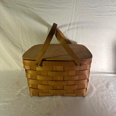 Basketville Woven Picnic Basket & More (LR-MG)
