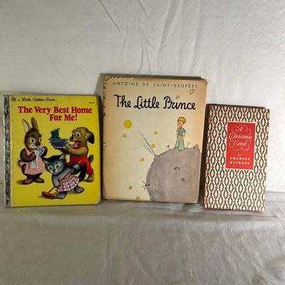 Trio of Vintage Childrenâ€™s Books (LR-MG)