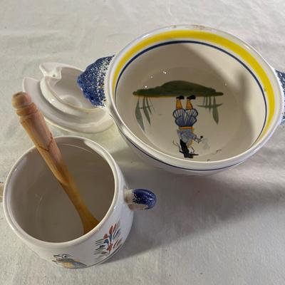 Signed French Pottery (LR-MG)