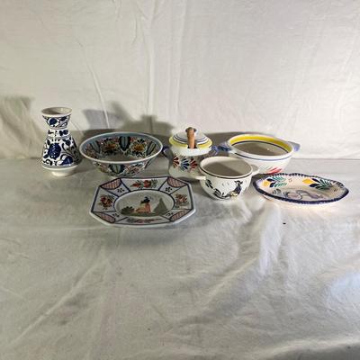 Signed French Pottery (LR-MG)