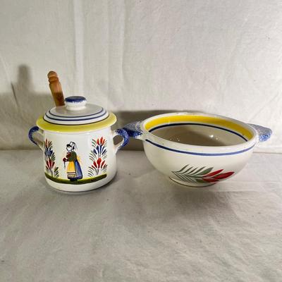 Signed French Pottery (LR-MG)