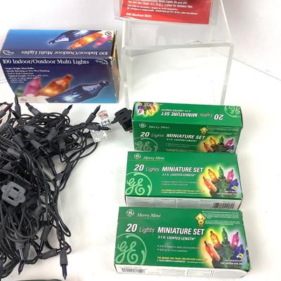 418 Christmas Lights & Timer Lot