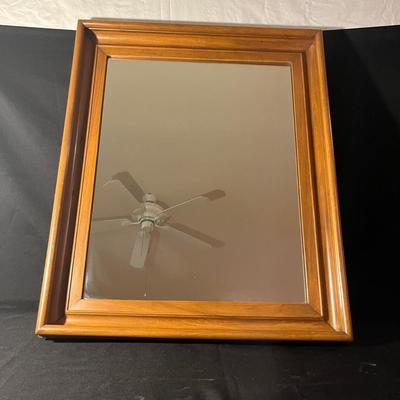 Two Wooden Framed Mirrors (PS-MG)