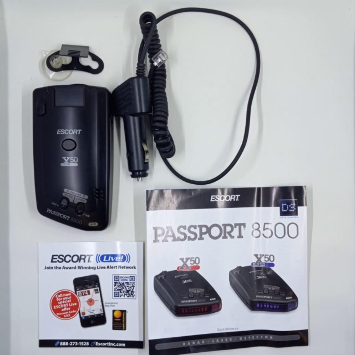 Escort Passport X50 Passport 8500 Radar/Laser Detector