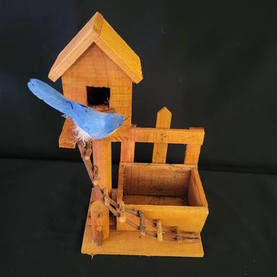 Rustic Sculptures incl. a Musical Windmill (D-DW)
