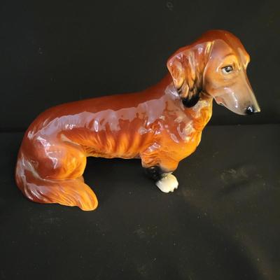 Goebel Ceramic Dachshund, Plate and More (D-DW)