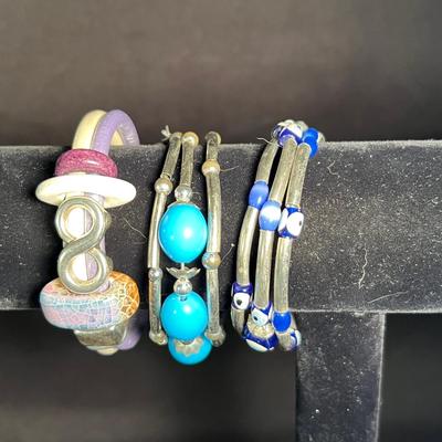 Sterling Abalone Shell Brooch & More (K-RG)