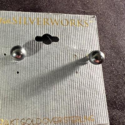 Sterling Abalone Shell Brooch & More (K-RG)