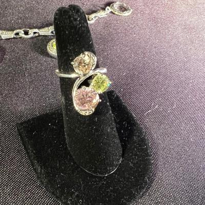 Sterling Abalone Shell Brooch & More (K-RG)