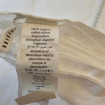 Three Sets of Queen Size Bedding by Cuddledown, Pottery Barn, & LL Bean (UB-JS)