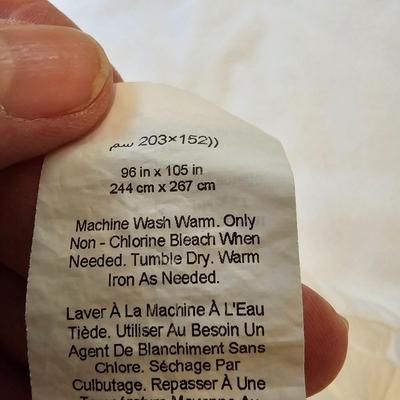 Three Sets of Queen Size Bedding by Cuddledown, Pottery Barn, & LL Bean (UB-JS)