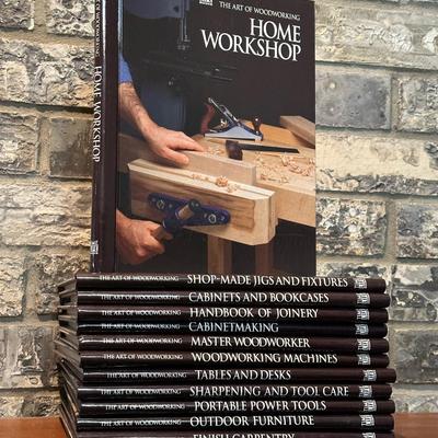 TIME LIFE ~ â€œThe Art Of Woodworkingâ€ ~ Thirteen (13) Books