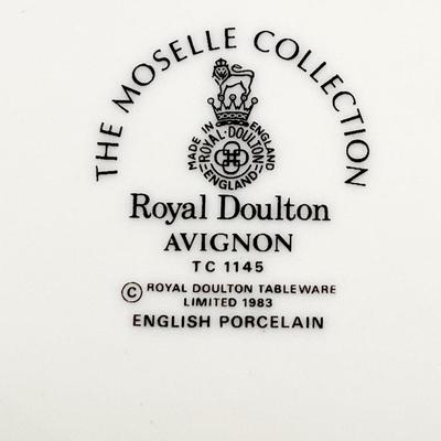 ROYAL DOULTON ~ Avignon ~ The Moselle Collection ~ 3 Piece Service For 8