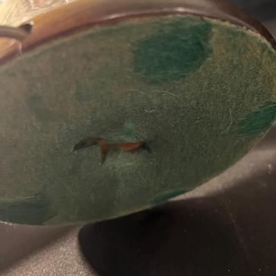 Cut Glass Table Lamp & Dish (LR-MG)